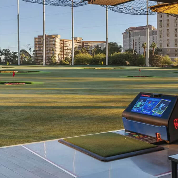 Topgolf interior Topgolf interior